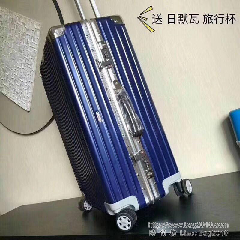 RIMOWA日默瓦 拉杆箱/拉箱 pc+鋁鎂合金 復古classic系列 PC最高版本 明星同款 8012   xbt1064